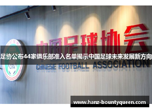 足协公布44家俱乐部准入名单揭示中国足球未来发展新方向
