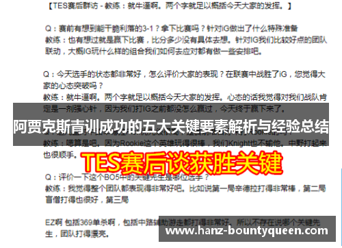 阿贾克斯青训成功的五大关键要素解析与经验总结