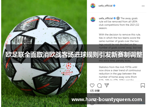 欧足联全面取消欧战客场进球规则引发新赛制调整
